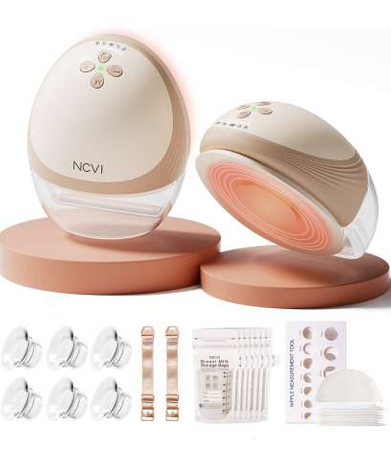 NCVI Heated Wearable Breast Pump