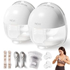 NCVI Hands Free Breast Pump 8111,white