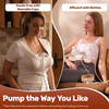 NCVI Electric Breast Pump 8132-1, Hans free with wearable cups, efficient with bottles