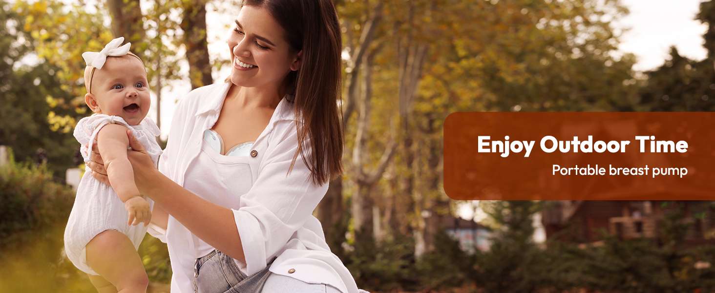 ncvi wearable brest pump, Enjoy Outdoor Time