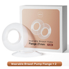 NCVI Replacement Flanges 21mm, Breast Pump Accessories Compatible with NCVI Wearable Breast Pump 8770, BPA Free, 2 PCS