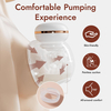 NCVI Hands Free Breast Pump Wearable, Portable Electric Breast Pump 8126, Double Wireless Breast Pump with 3 Modes & 12 Levels, Pumping Efficiently, Rechargeable Milk Pump, 24mm, 2 Pack