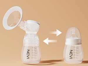 8122-2 Easy to Feed 2 bottle caps included. Put on bottle caps and feed the crying baby directly.