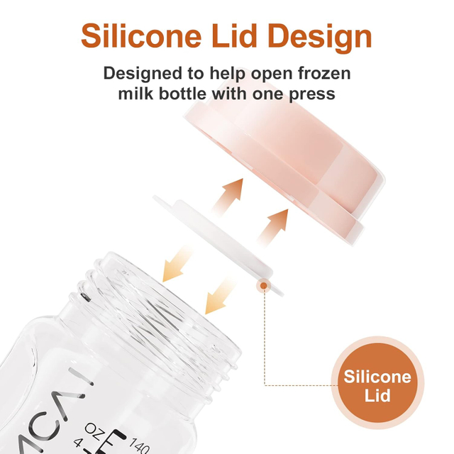 NCVI Baby Bottles Compatible Designed to help open frozenmilk bottle with one press