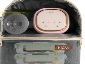 NCVI Breastmilk Cooler Bag (Grey) 9510-10Double Layer