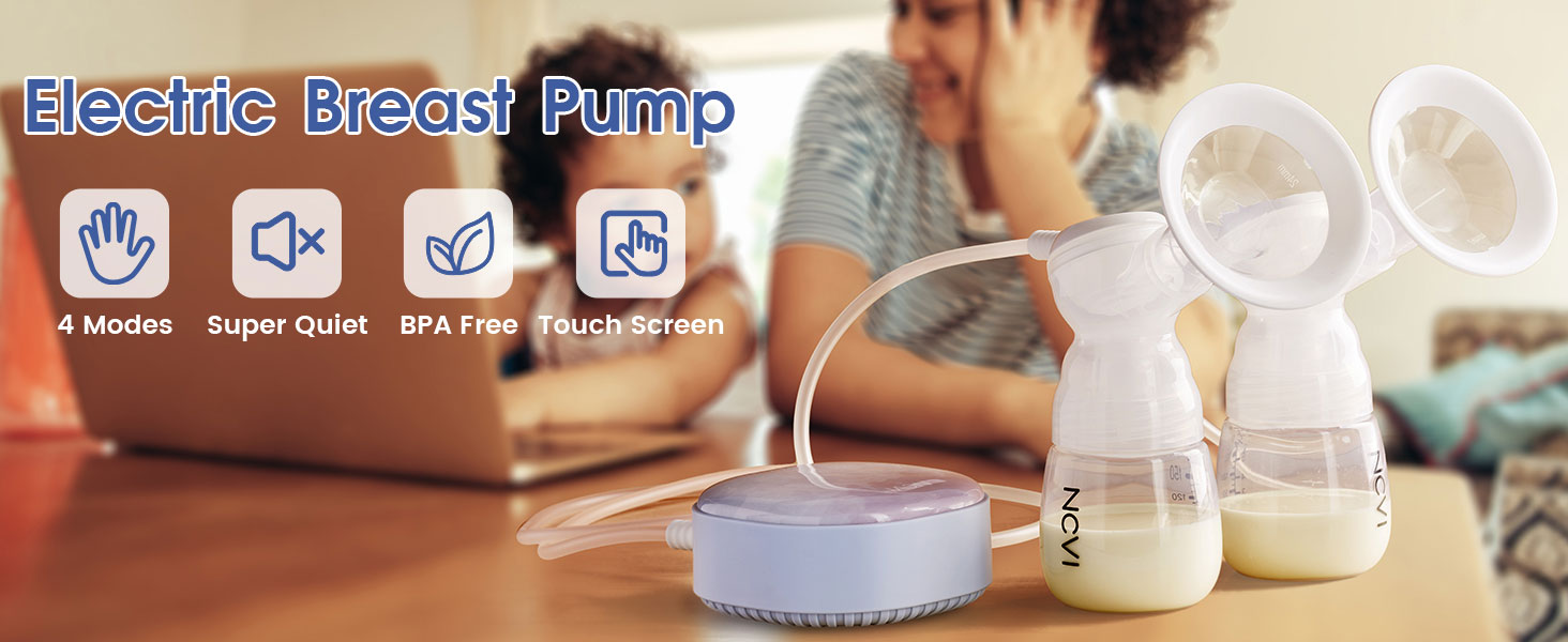 NCVI Double Electric Breast Pump XB-8122-1
