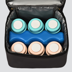 breastmilk cooler bag with ice pack