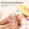 NCVI Baby Nail Trimmer Electric, Baby Nail File, Safe Baby Nail Clippers Safe And Gentle Nail Care