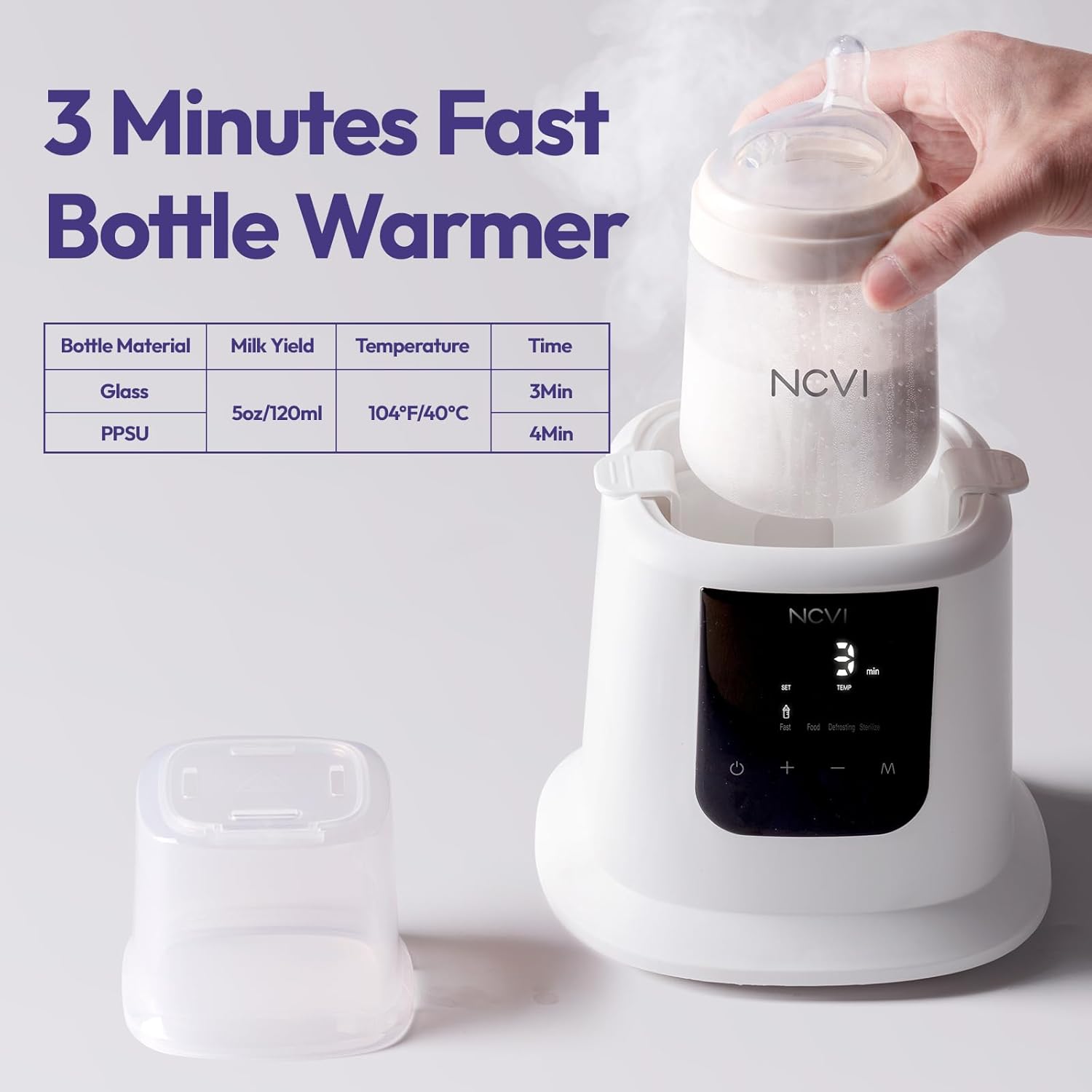 NCVI Baby Bottle Warmer 8398