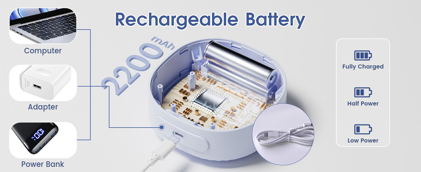 NCVI Double Electric 2200mAh Rechargeable Battery