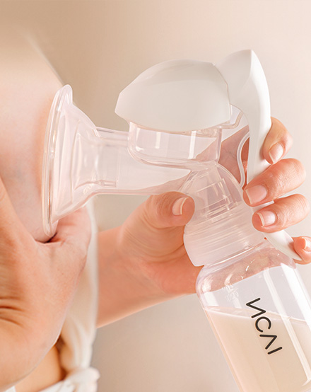 NCVI Manual Breast Pump for Breastfeeding Small Nipple