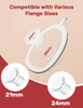 NCVI Hands Free Breast Pump 8122-3, competible with various flange sizes