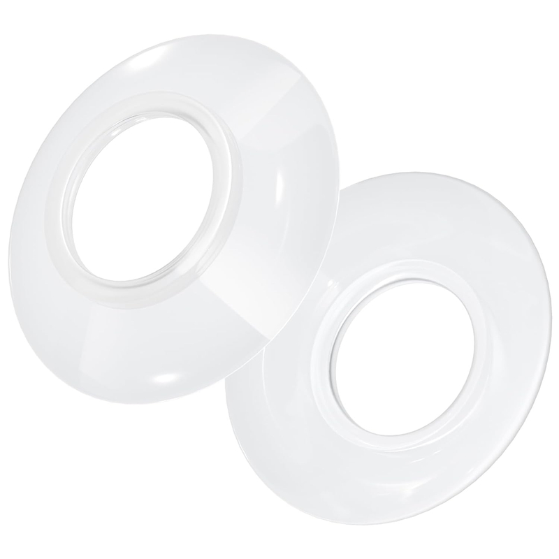 NCVI Replacement Flanges 21mm, Breast Pump Accessories Compatible with NCVI Wearable Breast Pump 8770, BPA Free, 2 PCS