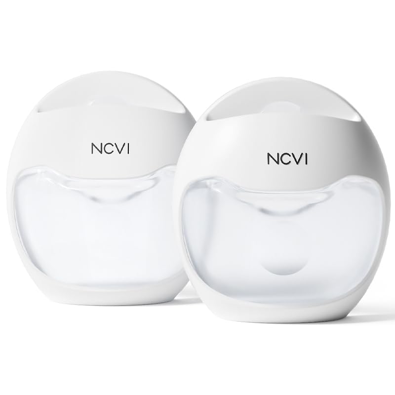 NCVI Breast Milk Collector, Milk Catcher, Breast Shells Protect Sore Nipples for Breastfeeding, Reusable Breastmilk Saver, Wearable Nursing Cups, Letdown Catch Discreet, BPA Free, 2.3oz/70ml