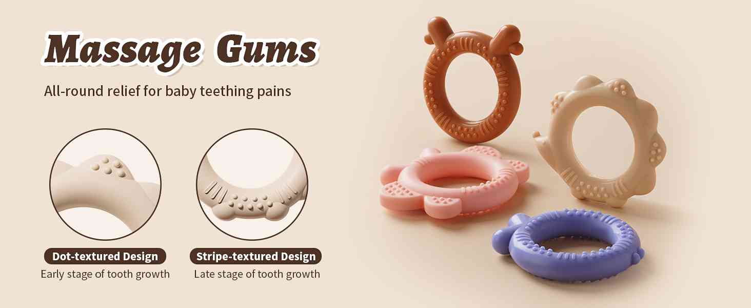 Massage GumS All-round relief for baby teething pains