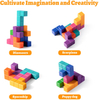 NCVI Soft Baby Blocks 12 Months, Flexible and Playable Block Toys With Dinosaur, Scorpion, Spaceship, Puppy Dog Shapes