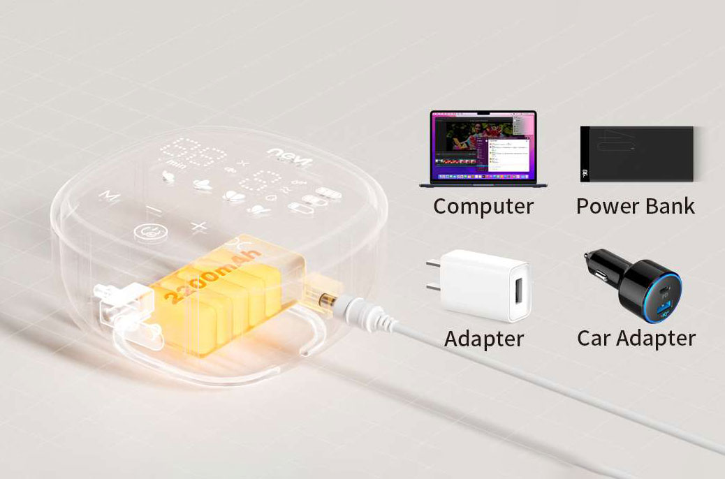 <h3>2200mAh Lithium Battery</h3> 