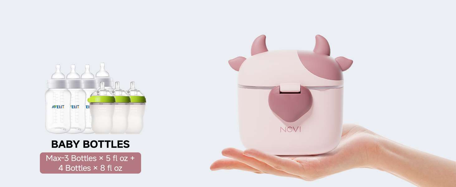NCVI Formula Dispenser On The Go 9158, Max Capacity - 236 g