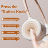 NCVI Hands Free Breast Pump 8138, Press the Button Knob to Select from 4 modes