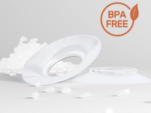 Safe Material The silicone flanges are made of food-grade silicone, BPA-free.