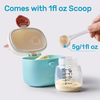 NCVI Baby Formula Dispenser On The Go, Comes With 1 fl / oz Scoop, Portable Usage