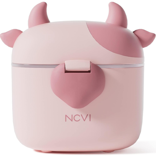 NCVI Formula Dispenser On The Go 9158-3 large capacity portable container for formula, snacks, and food, includes 1fl oz scoop