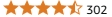 Customer rating star 302
