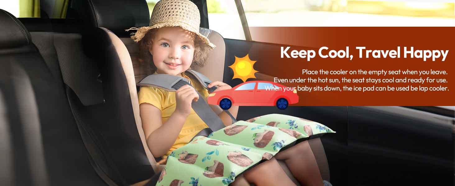 Keep Cool, Travel Happy Hedgehog