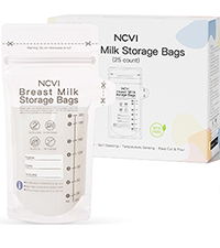 NCVI Breastmilk Storage Bags,Milk Storage Bags for Breastfeeding