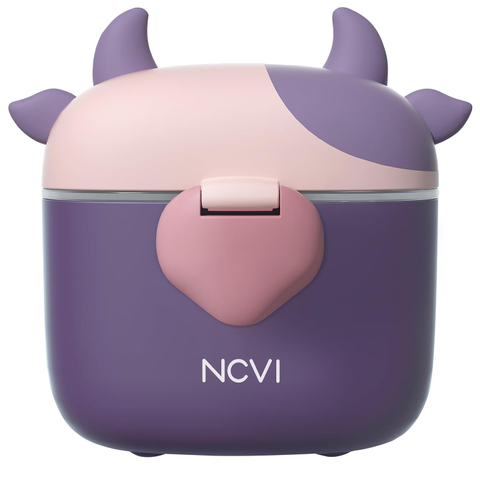 NCVI Formula Dispenser On The Go 9158-1 large capacity portable container for formula, snacks, and food, includes 1fl oz scoop