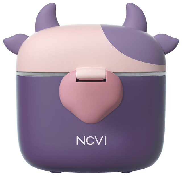 NCVI Formula Dispenser On The Go 9158-1 large capacity portable container for formula, snacks, and food, includes 1fl oz scoop
