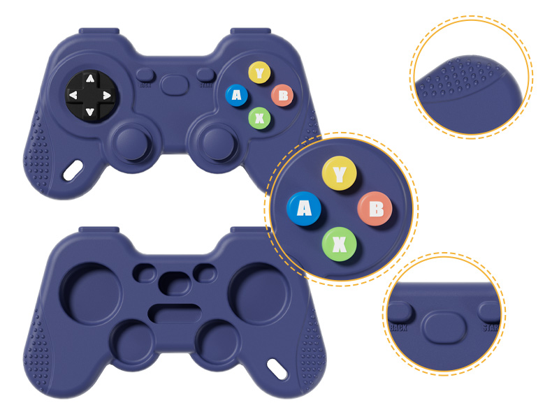 NCVI teething toys are designed with bumpy massage particles