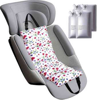 NCVI Car Seat Cooling Pad, Baby Stroller Cooling Pad - Insulated Cushion with Ice Pack for Heat, Multifunctional Cooler for Kids, Adults and Pets, Comfortable & Durable Summer Seat Liner Cooling Cover