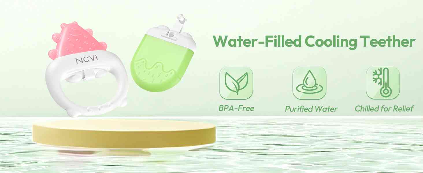 NCVI Water-Fiilable Teething Toys
