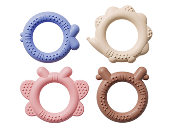 Teething Rings 4 Pack