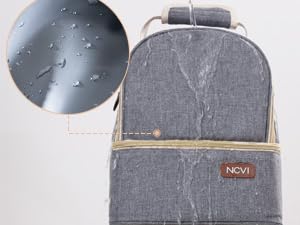 NCVI Breastmilk Cooler Bag (Grey) 9510-10 Waterproof & Leakproof
