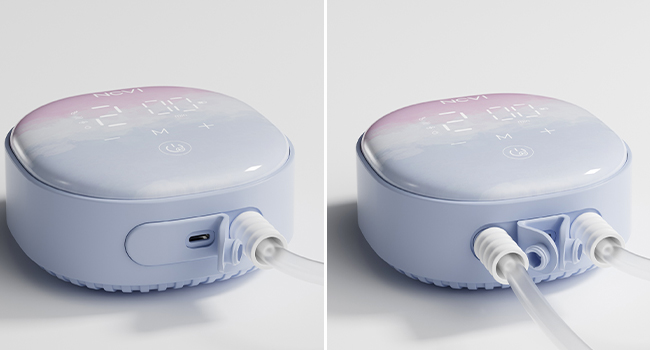 NCVI Double Electric Breast Pump XB-8122-1 2 Valve in 1 Motor