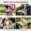 NCVI Car Seat Cooling Pad, Baby Stroller Cooling Pad - Multi-Use Cooling Solution Hedgehog