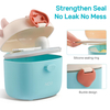 NCVI Baby Formula Dispenser On The Go,Buckle Design With Silicone Seal Ring, No Leak No mess