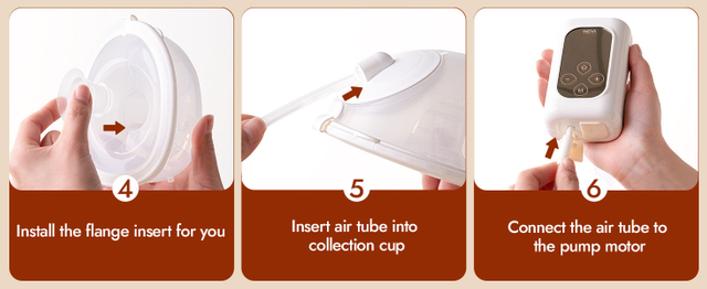 How to assemble a breast pump 2