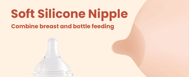 Soft silicone Nipple