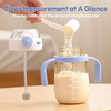 NCVI Sippy Cup for Toddler 9388, clear measurement at a glance, precise control of the amount of milk powder