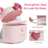 NCVI Baby Formula Dispenser On The Go,Buckle Design With Silicone Seal Ring, No Leak No mess