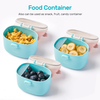 NCVI Baby Formula Dispenser On The Go, Multi-Purpose Formula Dispenser, Can Be Used As Snack, Fruit, Candy container