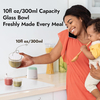 NCVI Small Blender Including Food Containers10 fl oz/300 ml Capacity Glass Bowl Freshly Made Every Meal