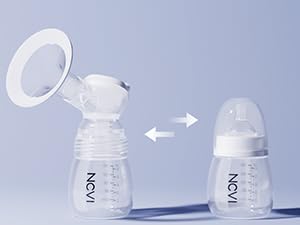 Easy to Feed 2 bottle caps included. Put on bottle caps and feed the crying baby directly.