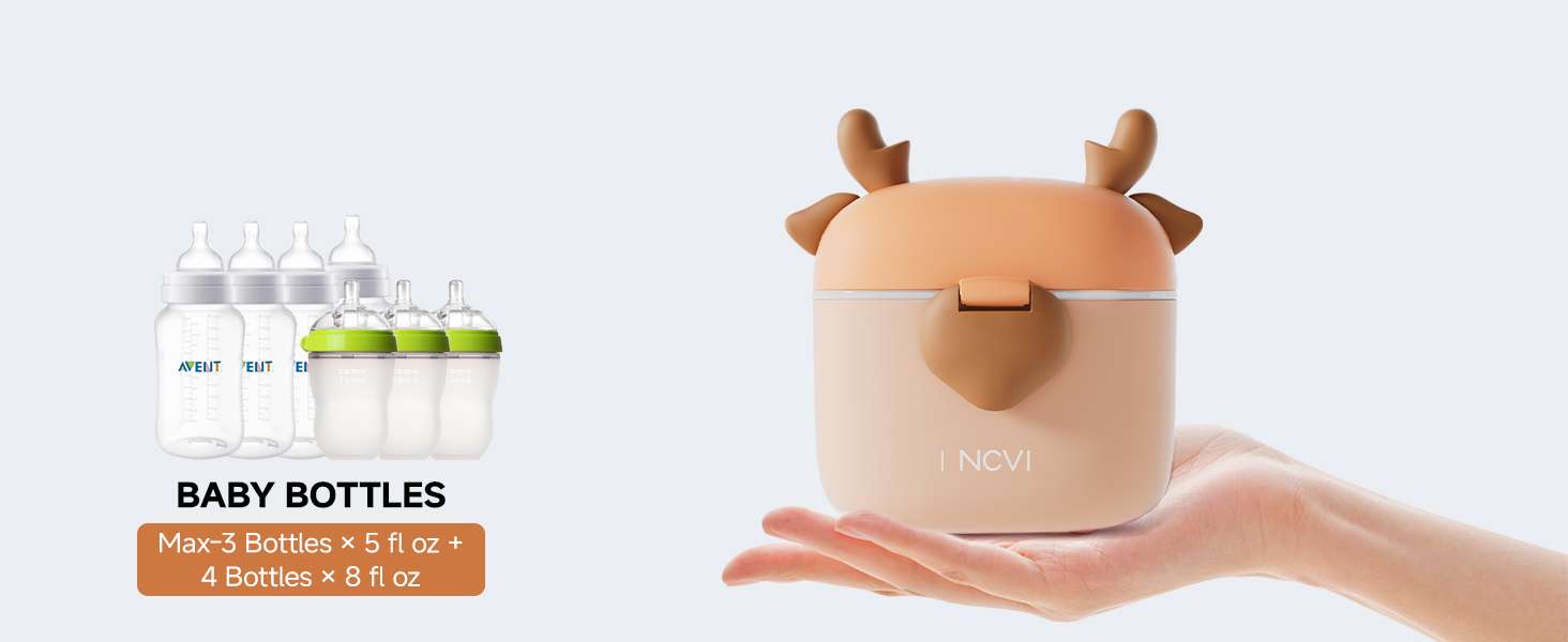 NCVI Formula Dispenser On The Go 9176, large capacity