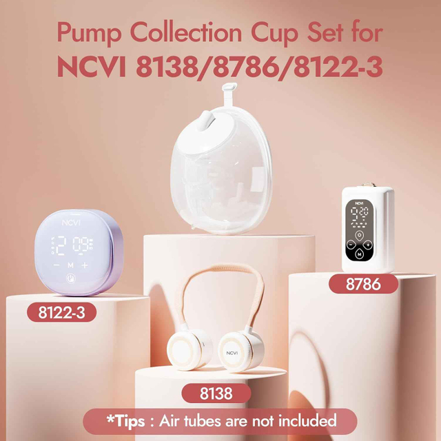 NCVI Breast Pump Accessories 9938-1 for NCVI 8138&8786&8122-3 breast pump