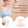 NCVI Breast Milk Collector, Milk Catcher, Breast Shells Protect Sore Nipples for Breastfeeding, Reusable Breastmilk Saver, Wearable Nursing Cups, Letdown Catch Discreet, BPA Free, 2.3oz/70ml