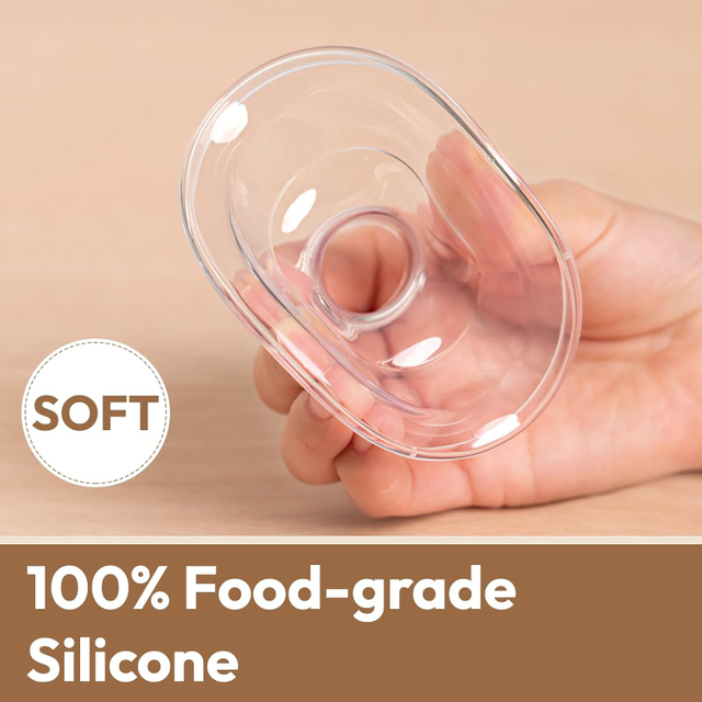 NCVI Manual Breast Pump 8610, food -grade silicone